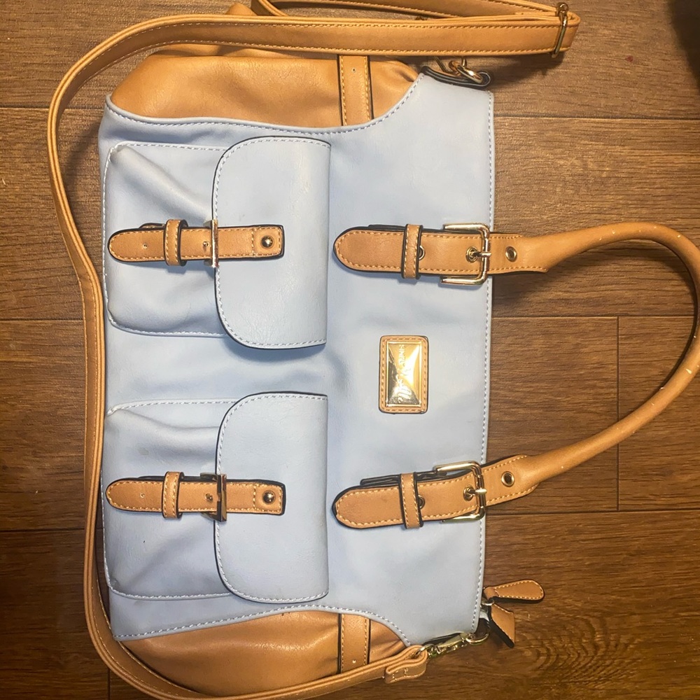 Blue purse